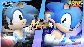 Super Smash Bros Ultimate | Mutated Re-edits | Classic Sonic