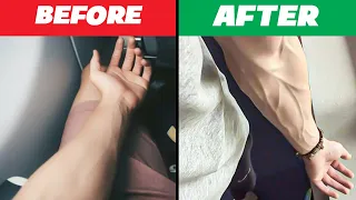 get veiny forearms permanently in less than 3 min /Without equipment/
