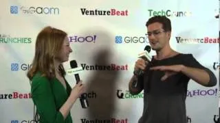 Alex Ljung (CEO of SoundCloud) Backstage Interview | TechCrunch 2012 Crunchies