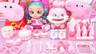 60 Minutes Satisfying with Unboxing Cute Pink Bunny Doctor Play Set, Dentist Toys Kit | Review Toys