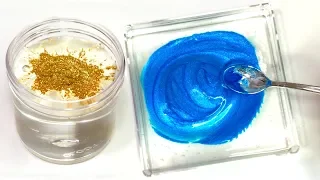 Pigment Slime Mixing - Satisfying Slime ASMR