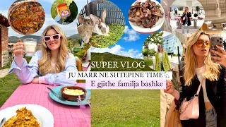 E gjithe familja bashke... gatuaj ushqime tradicionale | lakrori i pare, shopping time| 1 JAVE VLOG