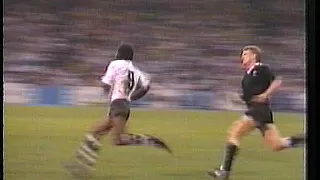 HONG KONG SEVEN   FIJI  ALL BLACKS 1990