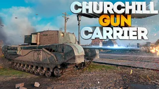 Churchill Gun Carrier • 8 Kills • Колобанов • WoT Как Играть