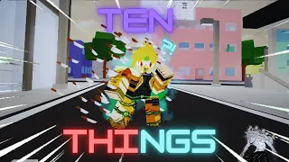 10 THINGS YOU PROBABLY DIDNT KNOW ABOUT IN JUJUTSU SHENANIGANS! | Roblox |