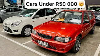 The BEST Cars For Someone With a Budget Of R50 000 at Webuycars !!