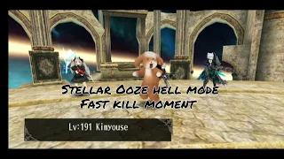 Run Stellar Ooze Hell mode FK moment - Toram Online