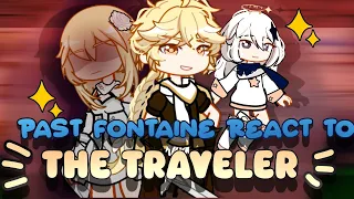 || Past Fontaine react to the traveler ||• Gacha Club ( Nox) ||• By : mooda