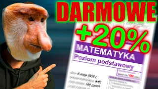 10 BANALNYCH ZADAŃ na MATURĘ z matematyki 2024❗️(punkty za DARMO)