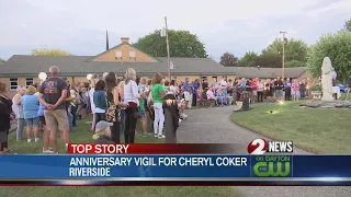Dozens remember Cheryl Coker at vigil one year after disappearance