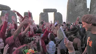 Stonehenge Summer Solstice 2023 Full Best Video 10,000 decibels