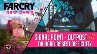 Far Cry New Dawn | Signal Point - Outpost | Rank 3 - Hardest Difficulty | undetected