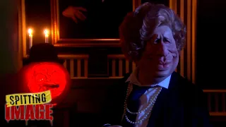 Boris has a Halloween Séance and Summons Thatcher | Spitting Image