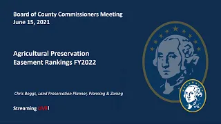 Washington County Board of County Commissioners Meeting - June 15, 2021