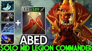 ABED [Legion Commander] Solo Mid Lane with +530 Damage Duel Dota 2