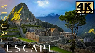 Peru - Machu Picchu - 3hrs of Relaxing Music and Wind for Study, Work, Sleep Or Meditation.