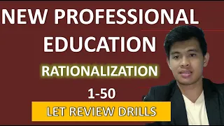 PROFESSIONAL EDUCATION 2024 DRILLS 26 DAYS BEFORE THE BOARD EXAM