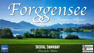 Forggensee bei Schwangau und Füssen, Allgäu. Cinematic Video mit der DJI Mini 2 und Osmo Pocket.