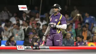 CCL 4 Bengal Tigers Vs Karnataka Bulldozers Exciting 10 To 15 Overs