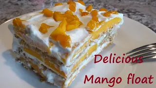 Mango Float Dessert