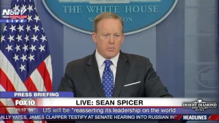 FULL: Sean Spicer White House Press Briefing 5/9/17 (FNN)