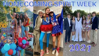 HOMECOMING SPIRIT WEEK 2021 (dress up days, parade, pep rally, football game)