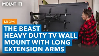 The Beast | Heavy Duty TV Wall Mount With Long Extension Arms | MI-394 ( Highlight Reel )