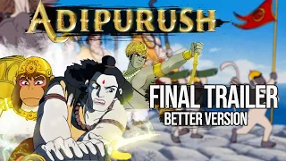 ADIPURUSH Final Trailer BUT  BETTER VERSION | Ramayana Legend Of Prince Rama EDIT |ROASHEK