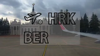 Berlin Brandenburg (BER) - Kharkiv (HRK) flight time-lapse