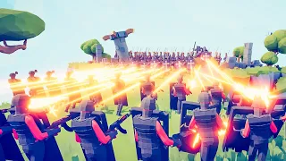 Medieval Knights vs. Modern Enforcement: A Historical Showdown in Totally Accurate Battle Simulator