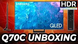 (Filmed In HDR) Samsung Q70C QLED Unboxing And First Look