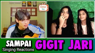 Singing Reaction‼️THE NEW ARABIC LOVE SONG COVER #ometvinternasional