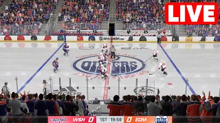 NHL LIVE🔴 Washington Capitals vs Edmonton Oilers - 13th March 2024 | NHL Full Match - NHL 24