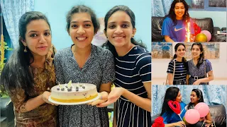 Lakshmi's Birthday celebration 🎉 #midnight surprise🎂🎂 #easy decoration #ideas#🥳🥳 / DUBAI VLOG