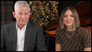 Katharine McPhee Foster & David Foster about Amazing Grace, Rennie & Kat's upcoming birthday @ ET