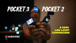 DJI Pocket 3 vs Pocket 2: Very Low Light Comparison Test