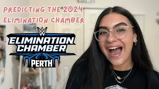 PREDICTING THE 2024 WWE ELIMINATION CHAMBER | matches, finishes, storylines, & more!