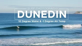 Surf Photography - Winter Surf Session in Dunedin, New Zealand