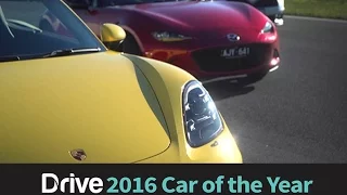 Porsche 718 Boxster S v Mazda MX-5 v Mustang Ecoboost | Best Convertible 2016