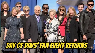 Good news for fans: In-Person ‘Day Of DAYS’ Fan Event Returns Days of our lives Spoilers