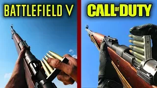 BATTLEFIELD 5 vs COD Modern Warfare 2019 - Weapon Comparison