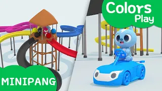 Learn colors with Miniforce | Play selecting car | Slide show | Color play | Mini-Pang TV 3D Play