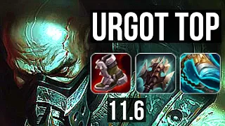 URGOT vs JAYCE (TOP) | 13/1/8, Rank 5 Urgot, Legendary | EUW Challenger | v11.6