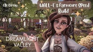 WALL-E’s Farmcore Speed 🌾🌼 Build in Disney Dreamlight Valley