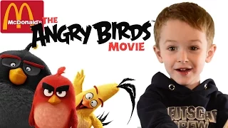 Игрушки в Макдональдс: Энгри бёрдс Май 2016 McDonalds Happy meal Angry birds May 2016