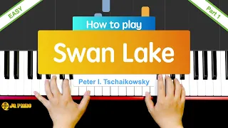 How to Play "Swan Lake" by Tchaikovsky (Easy) | JQpiano (Part 1) Piano Tutorial