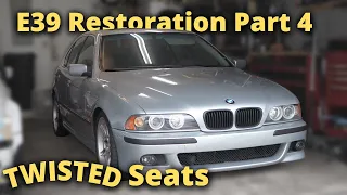 E39 Restoration Pt 5: Twisted Seat Repair + Carpet Transformation