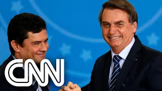 "Não aprendeu nada", diz Bolsonaro sobre discurso de Moro | CNN 360º