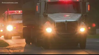 JFRD crews return home after assisting with rescue  efforts in Surfside building collapse