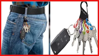 Great product -  Nite Ize Keyrack, Stainless Steel Carabiner Key Chain